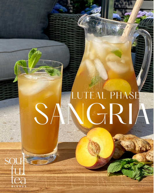Luteal Phase Sangria With Balance Tea